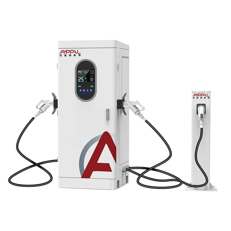 120kW Multi-Gun DC EV Charger for Multiple Vehicles and Fleet Charging 120kW Multi-Gun DC EV Charger for Multiple Vehicles and Fleet Charging