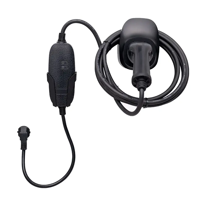 3.5kW Portable AC EV Charger with Acrylic Housing for Home and Travel